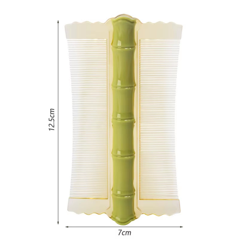 Dandruff Removal Scalp Hair Combs Hair Dressing Comb Self-Cleaning Anti-Static Massage Brushes Hair Salon Styling Tools
