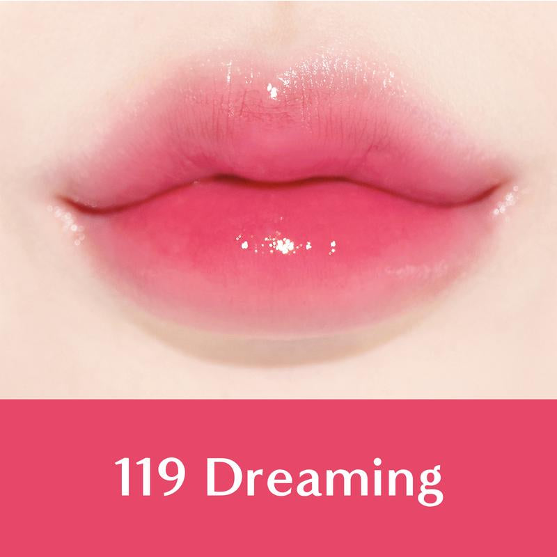 [Laka] Mini Fruity Glam Tint — Glossy Lip Tint with a Lightweight, Non-Sticky Feel That Leaves a Transfer-Proof Stain