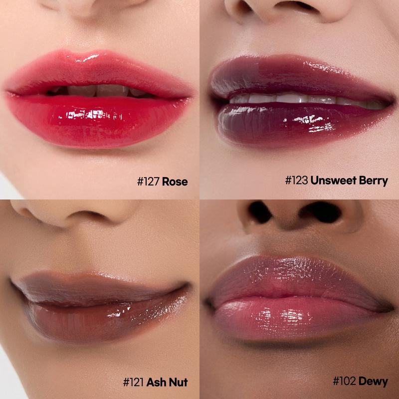 [Laka] Mini Fruity Glam Tint — Glossy Lip Tint with a Lightweight, Non-Sticky Feel That Leaves a Transfer-Proof Stain